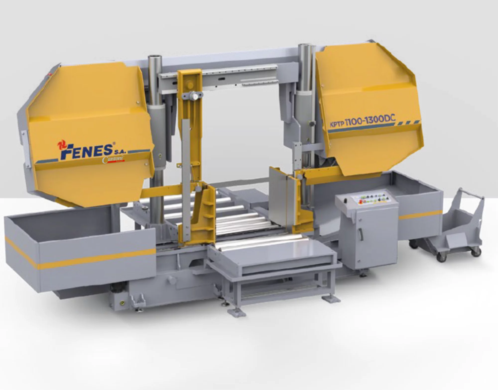 Przecinarka do metalu KPTP 1100-1300 DC – półautomatyczna dwukolumnowa